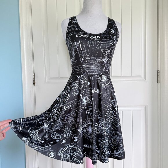 Blackmilk Dresses & Skirts - Blackmilk Spellbound Witchcraft Skater Dress